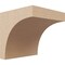 Ekena Millwork 4"W x 4"D x 4"H Wide Stockport Rough Cedar Woodgrain TimberThane Corbel, Primed Tan CORUR04X04X04STORCPR - alternate 1
